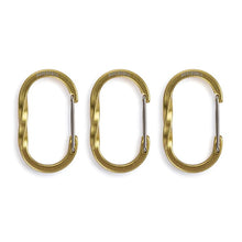 画像をギャラリービューアに読み込む, BAREBONES ワイヤーゲート カラビナ