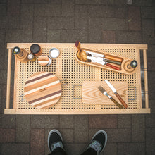 画像をギャラリービューアに読み込む, 【60%off‼️展示品 】MOUNTAIN RESEARCH Rattan Table,Stool