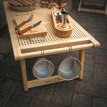 画像をギャラリービューアに読み込む, 【60%off‼️展示品 】MOUNTAIN RESEARCH Rattan Table,Stool