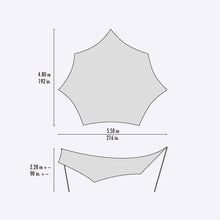 画像をギャラリービューアに読み込む, MSR ランデブーサンシールド120&200ウィング