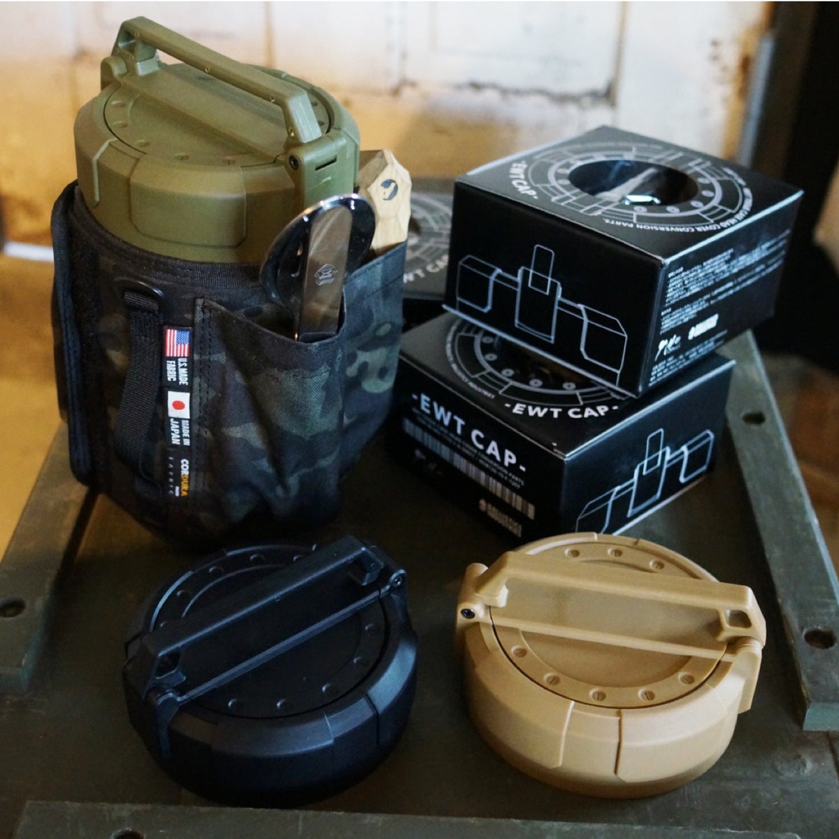 バリスティクス　EWT CAP ブラックウェットティッシュ ダイクラフト H&O H&O×BALLISTICS EWT ウェットティッシュCAP【ご購入特典あり