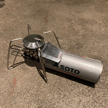 画像をギャラリービューアに読み込む, SOTO レギュレーターストーブ ST-340