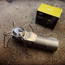 画像をギャラリービューアに読み込む, SOTO レギュレーターストーブ ST-340
