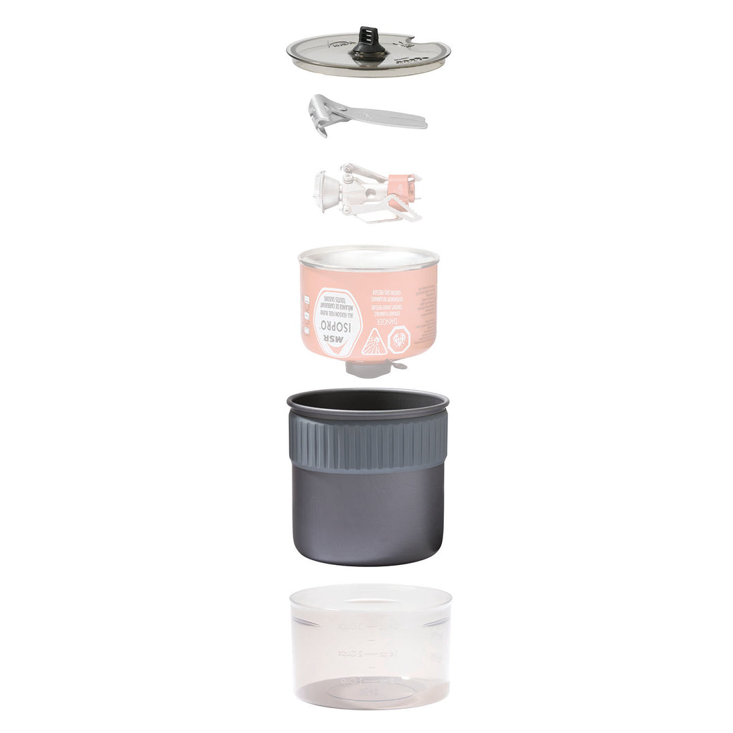 MSR POCKET ROCKET & TRIAL MINI COOK SET