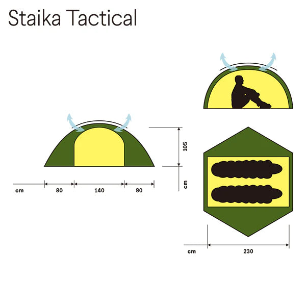 HILLEBERG STAIKA TACTICAL ヒルバーグ スタイカ タクティカル