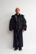 画像をギャラリービューアに読み込む, Hoodie puffer jacket（F/CE.×DIGAWEL) Black S size
