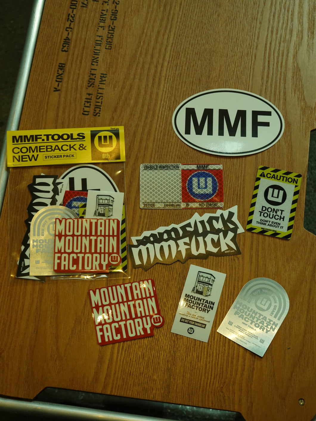 MMF8TH STICKER set （8周年ステッカーセット）