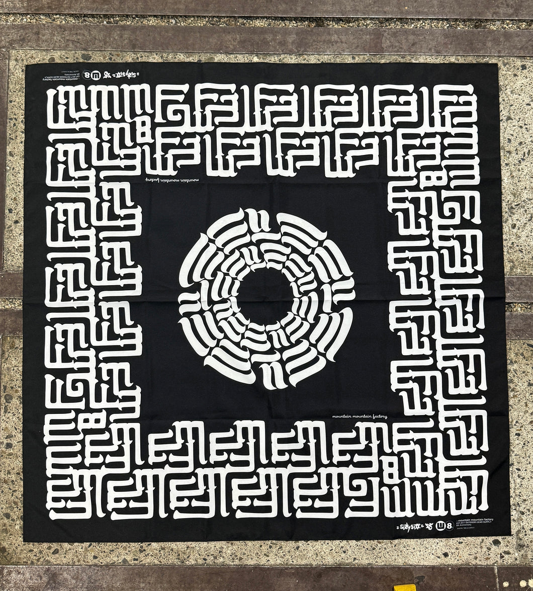 【8th記念商品】MMF 8th記念 撥水大判BANDANA