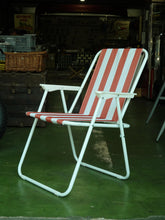 画像をギャラリービューアに読み込む, 【20%off‼️】2脚set！STRIPE BEACH CHAIR ストライプビーチチェア
