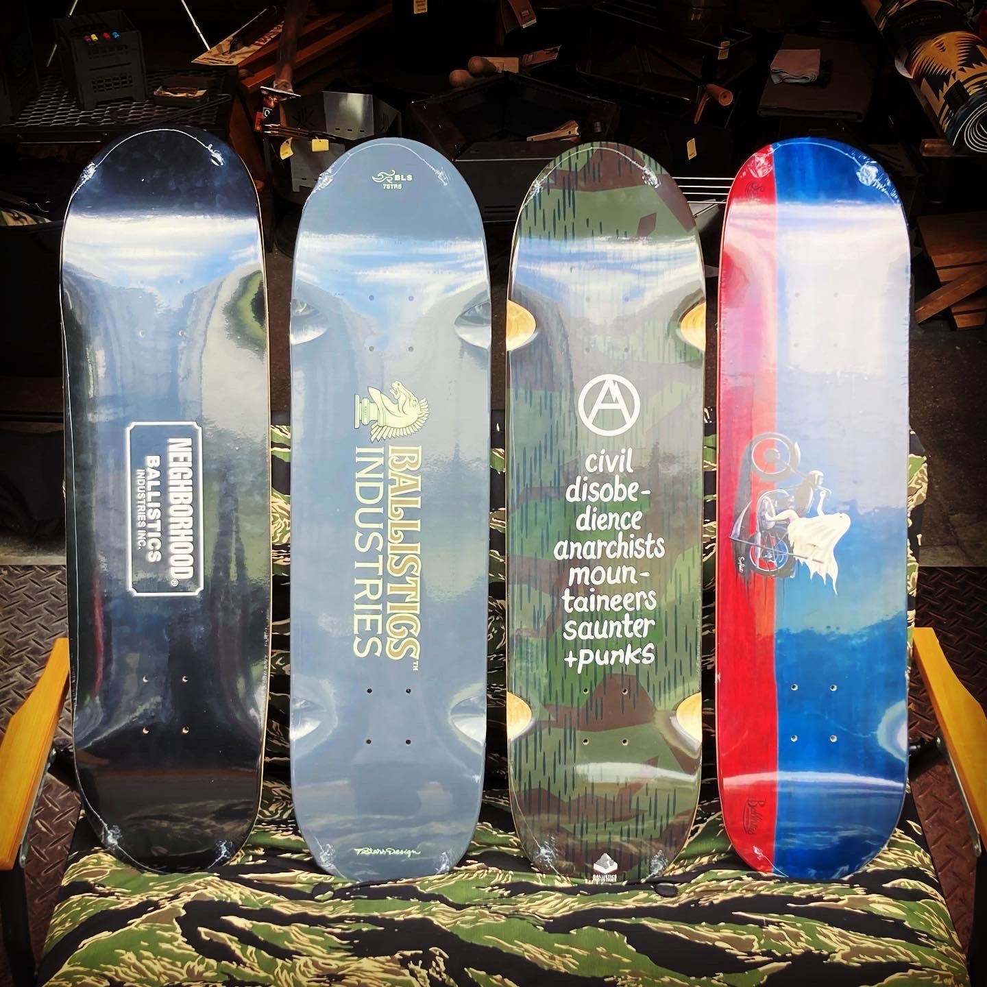 Ballistics DECK&CASE&DECKTAPE – mountain mountain factory