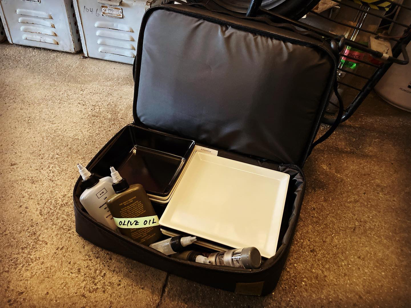 【AS2OV】NYLONPOLYCARBONATE ALLIN DISHCASE POLYCA SERIES ALL IN DISH CASE/BLACKポリカシリーズオールイン